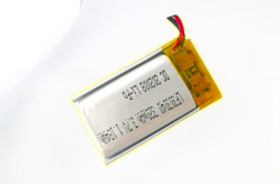 3.7V 320mAh 303040 定位追蹤器聚合物鋰電池